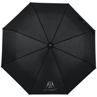 Зонт складной Darth Vader, черный