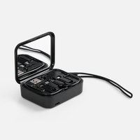 Набор для ухода за гаджетами с беспроводной зарядкой Rules, черный