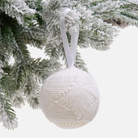 Вязаный шарик «Зимний шарм»