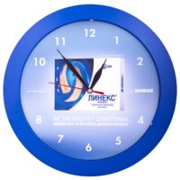 Часы настенные Vivid Large, синие